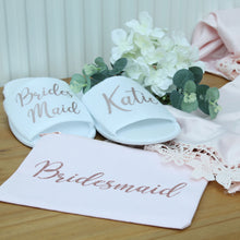 Load image into Gallery viewer, Personalised Wedding Make Up Bag - Role
