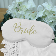 Load image into Gallery viewer, Personalised Wedding Eye Mask - Role
