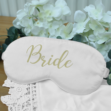 Load image into Gallery viewer, Personalised Wedding Eye Mask - Role