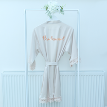 Load image into Gallery viewer, Personalised Wedding Robe - Role