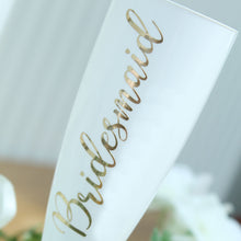 Load image into Gallery viewer, Personalised Wedding Champagne Flute - Role
