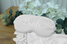 Load image into Gallery viewer, Personalised Wedding Eye Mask - Role