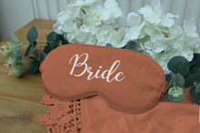 Load image into Gallery viewer, Personalised Wedding Eye Mask - Role