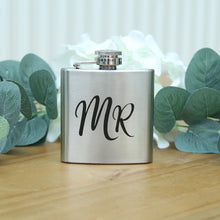 Load image into Gallery viewer, Personalised Mini &quot;Mr&quot; Hip Flask
