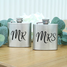 Load image into Gallery viewer, Personalised Mini &quot;Mrs&quot; Hip Flask
