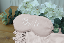 Load image into Gallery viewer, Personalised Wedding Eye Mask - Role