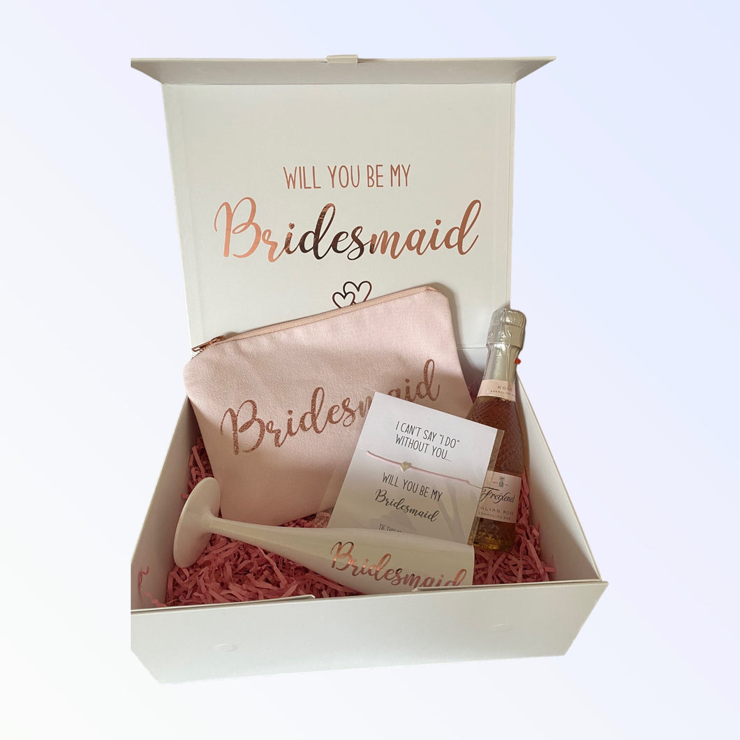 Proposal Box for Maid of Honour, Bridesmaids and Flower Girl