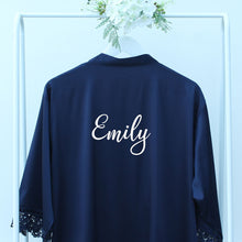 Load image into Gallery viewer, Personalised Wedding Robe - Name