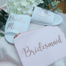 Load image into Gallery viewer, Personalised Wedding Party Slippers