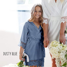 Load image into Gallery viewer, Personalised Children's Wedding Robe - Flower Girl