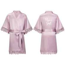 Load image into Gallery viewer, Personalised Children's Wedding Robe - Flower Girl
