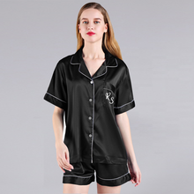 Load image into Gallery viewer, Personalised Satin Bridal Pyjamas