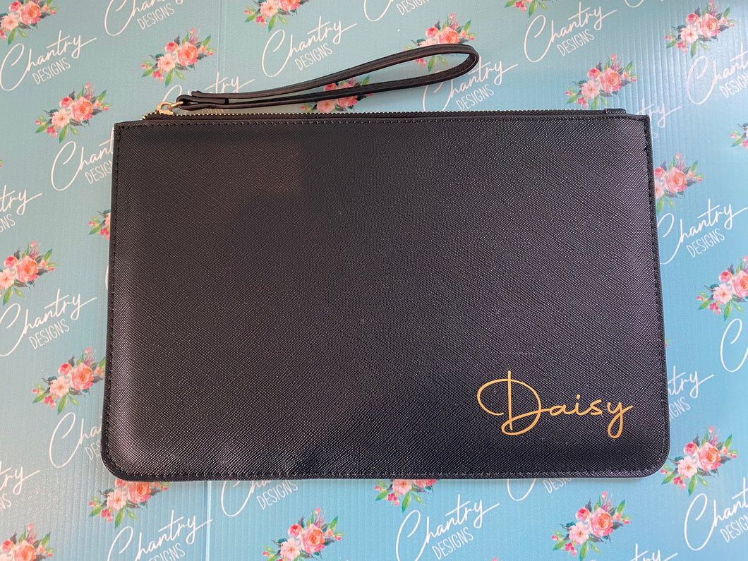 Personalised Clutch Bag - Name