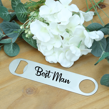 Load image into Gallery viewer, Personalised Stainless Steel Bottle Opener / Blade - Role
